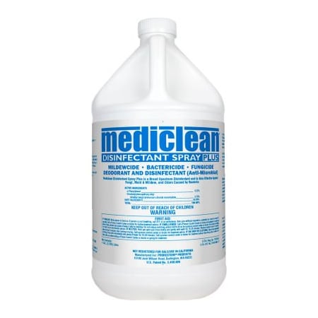 Dri-Eaz Mediclean Disinfectant Spray Plus 221522000 - 1 Gallon - Case of 4 108382